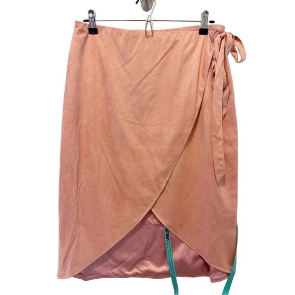 MISTRESS ROCKS 'LOVESICK' DUSTY PINK SKIRT SIZE L - Picture 3 of 8